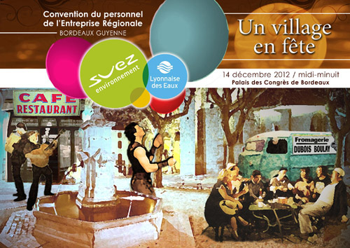 AFFICHE CONVENTION ANNUELLE SUEZ